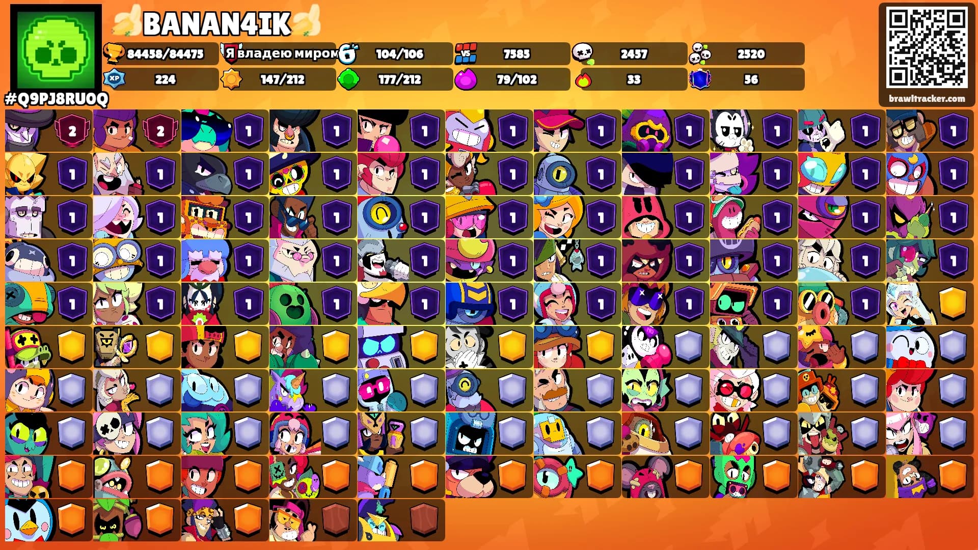 🍌BANAN4IK🍌's Ranks