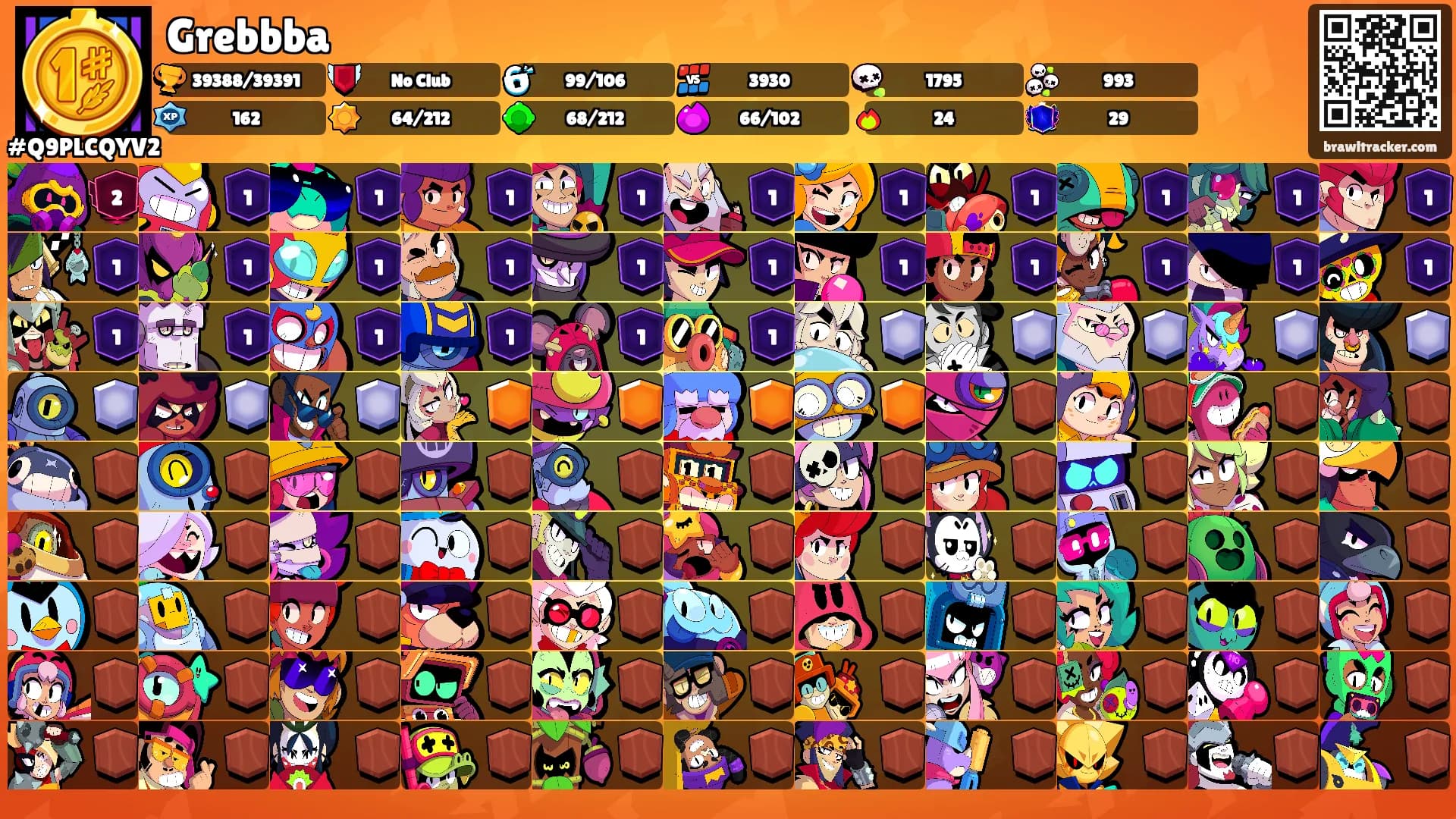 Grebbba's Ranks