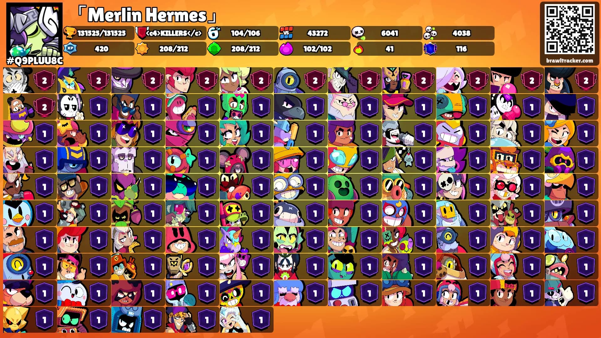 「Merlin Hermes」's Ranks