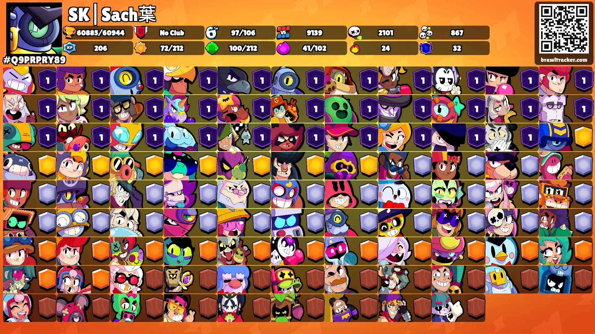 SK|Sach葉's Ranks
