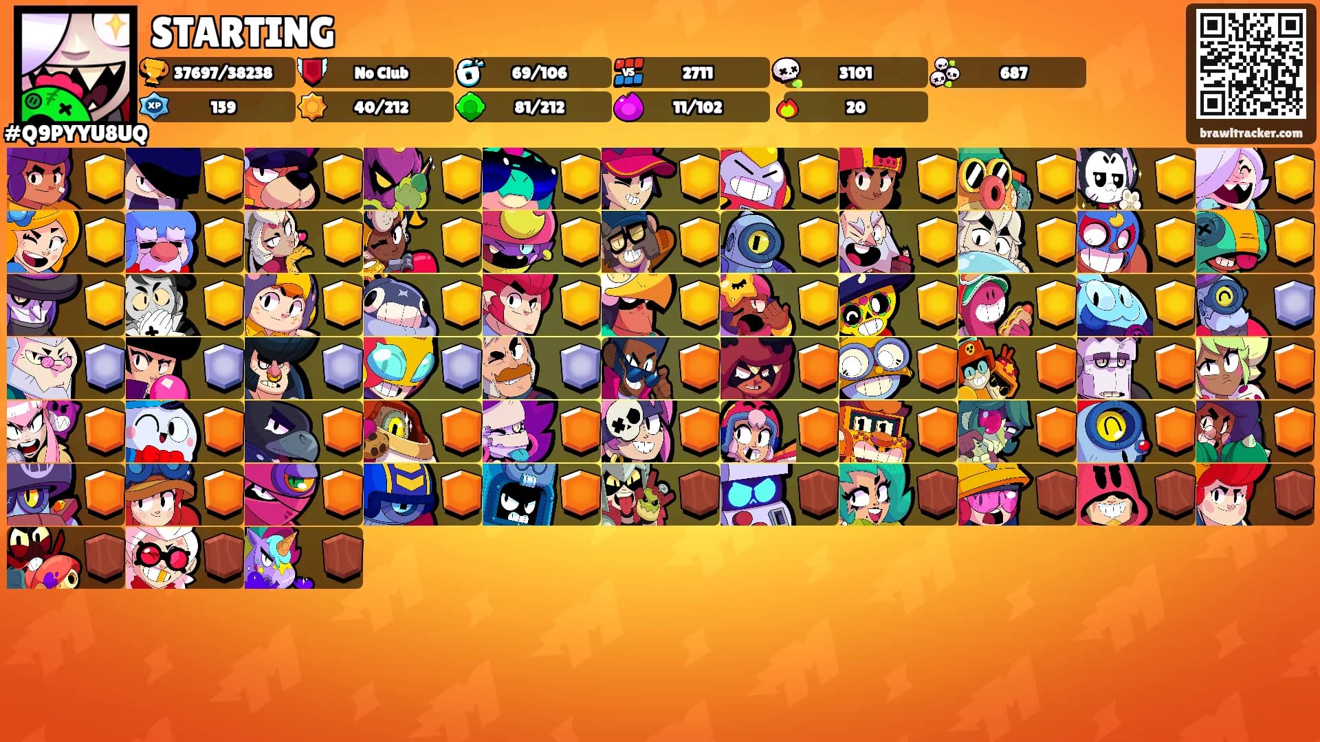 STARTING's Ranks