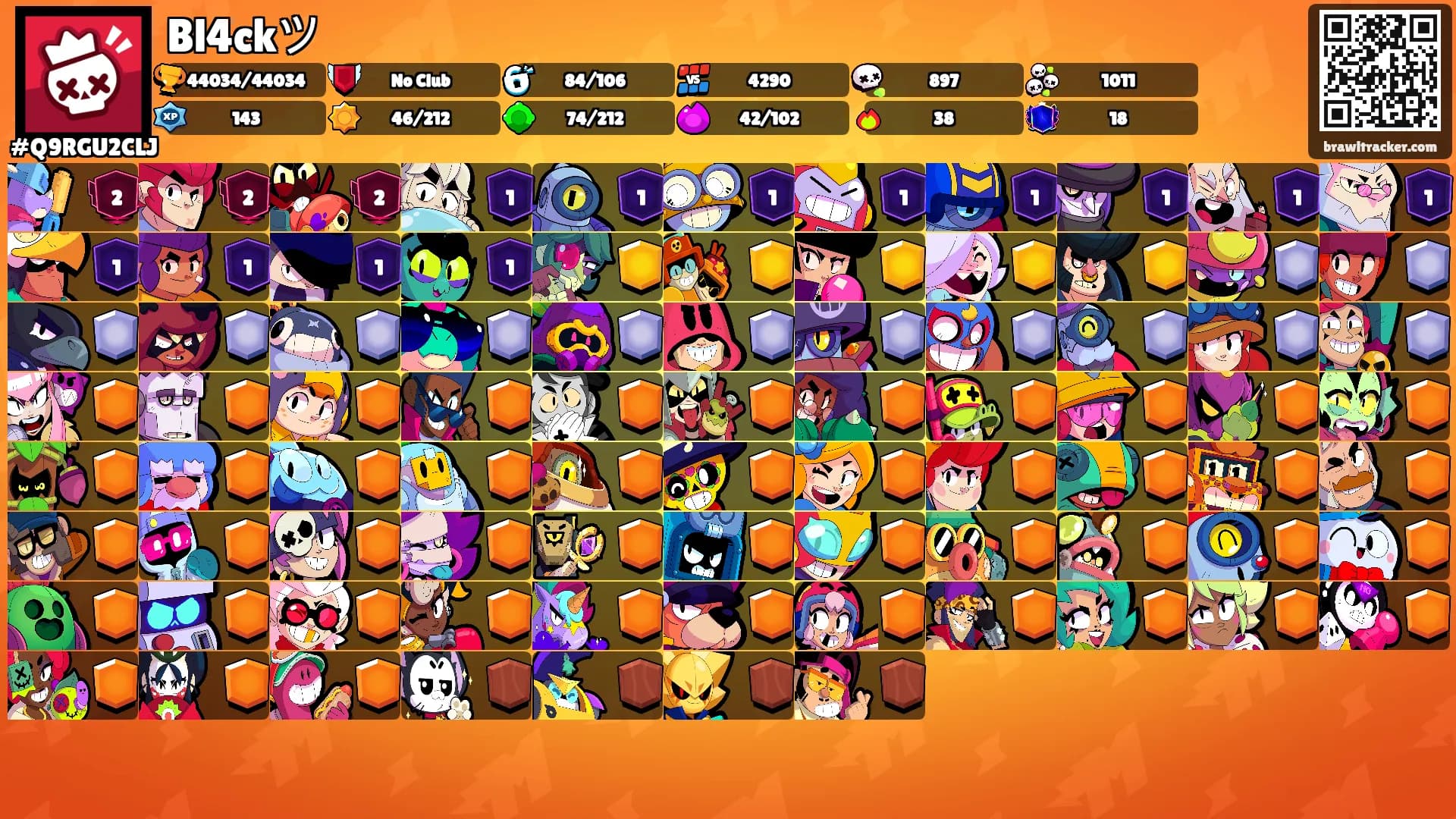 Bl4ckツ's Ranks