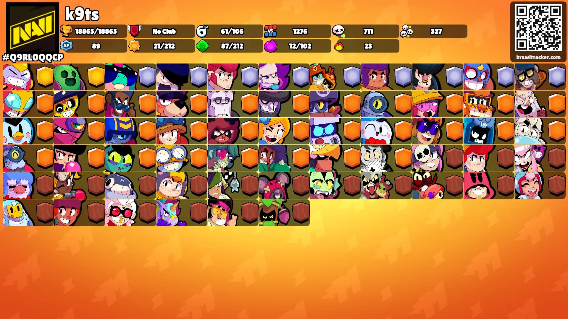 k9ts's Ranks