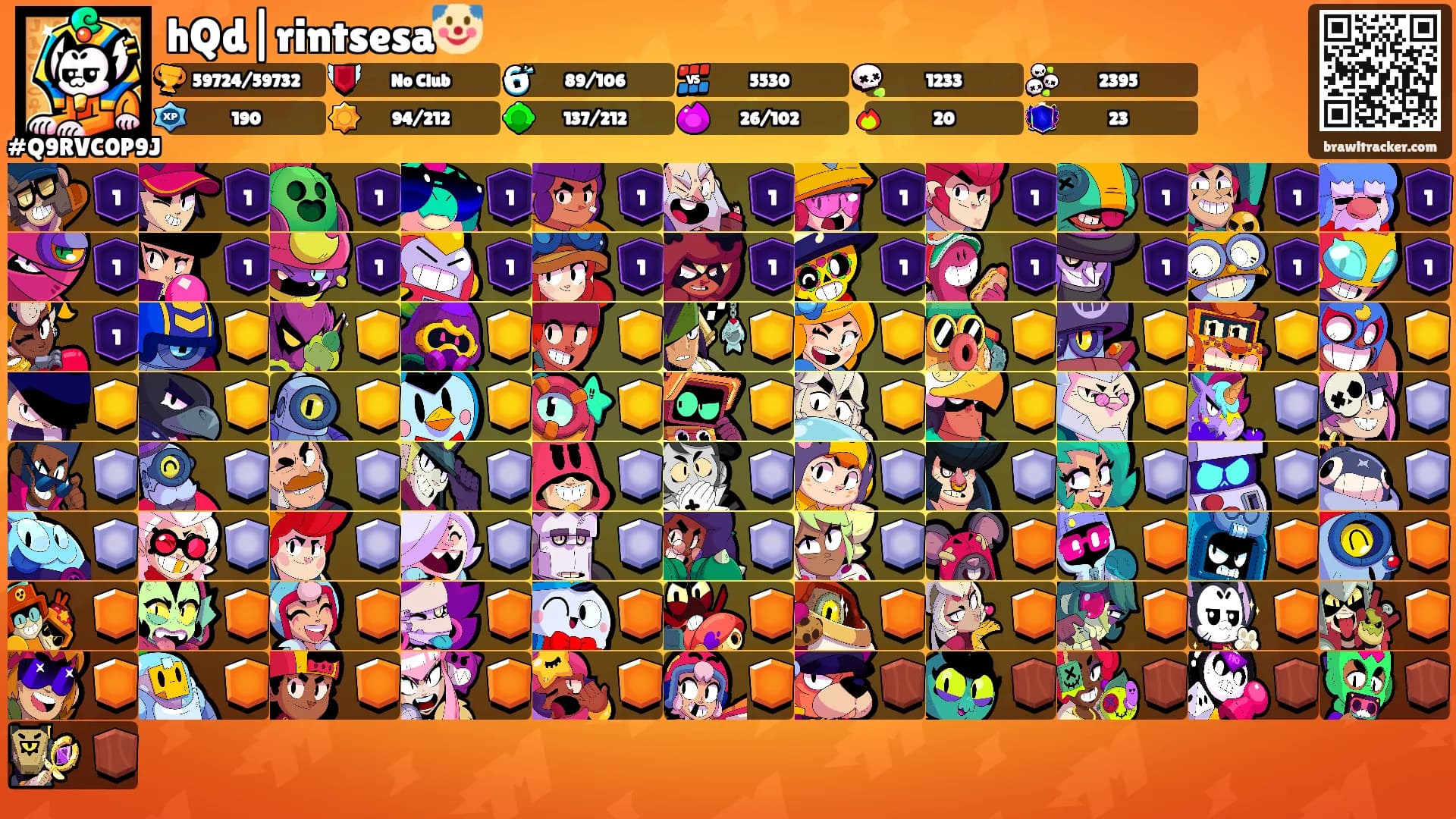 hQd|rintsesa🤡's Ranks