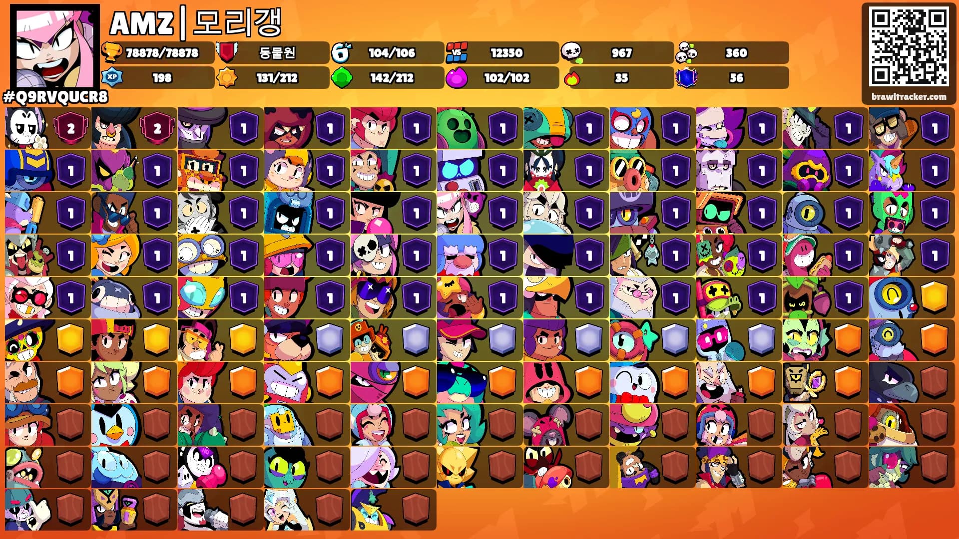 AMZ|모리갱's Ranks