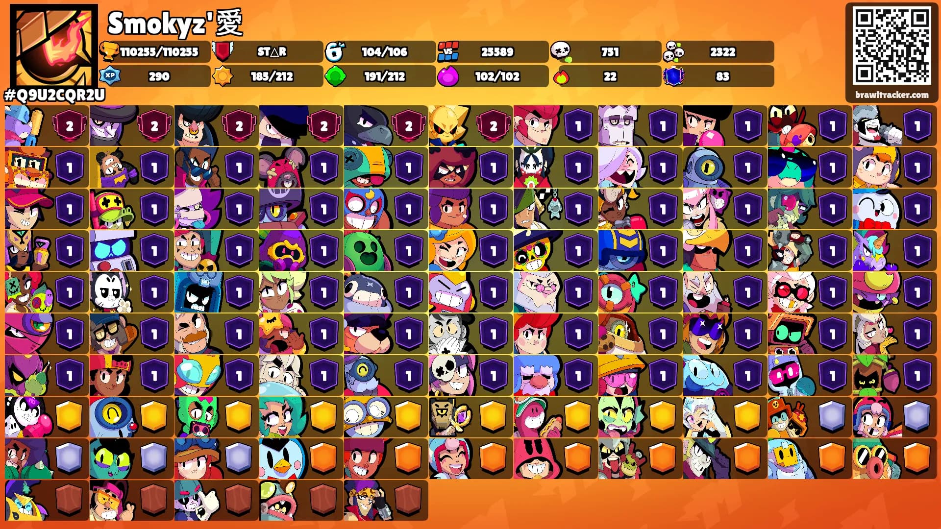 Smokyz'愛's Ranks