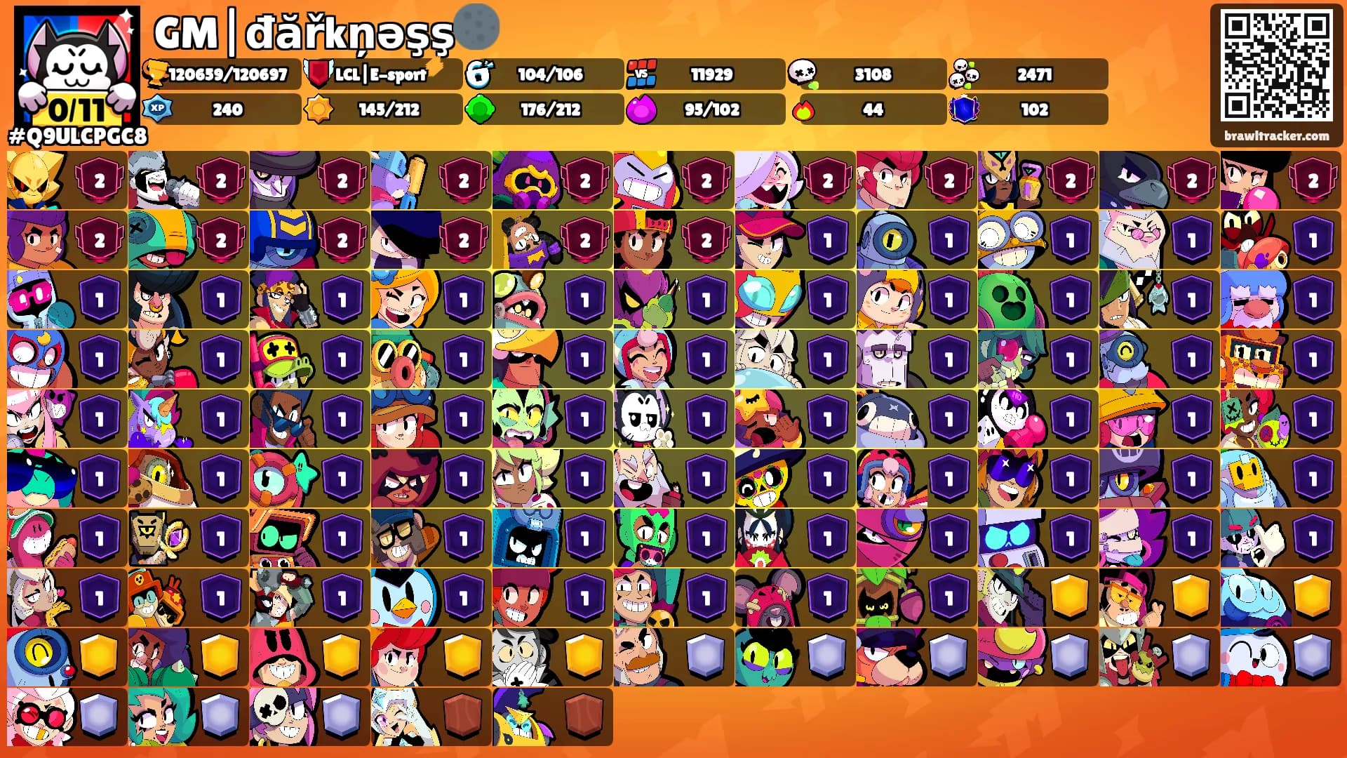 GM|đăřkņəşş🌑's Ranks