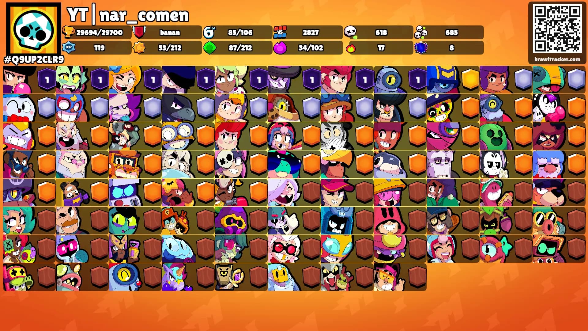 YT|nar_comen's Ranks