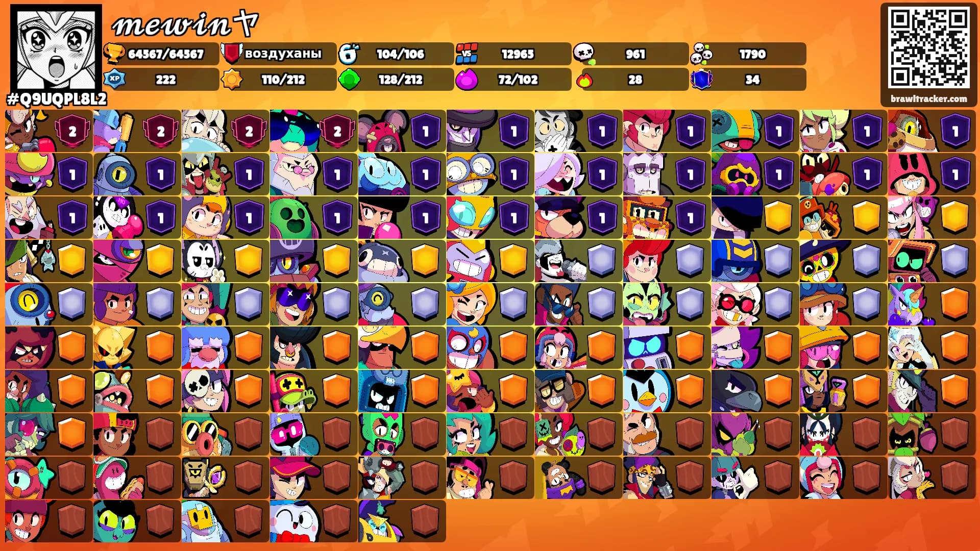 𝓶𝓮𝔀𝓲𝓷ヤ's Ranks
