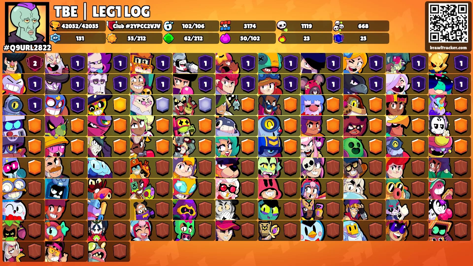 TBE | LEG1 LOG's Ranks