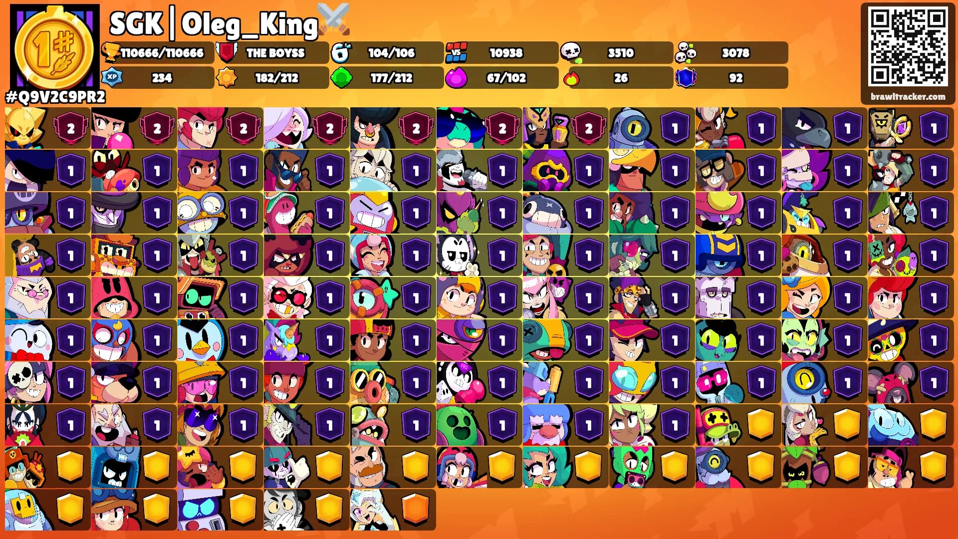 SGK|Oleg_King⚔️'s Ranks
