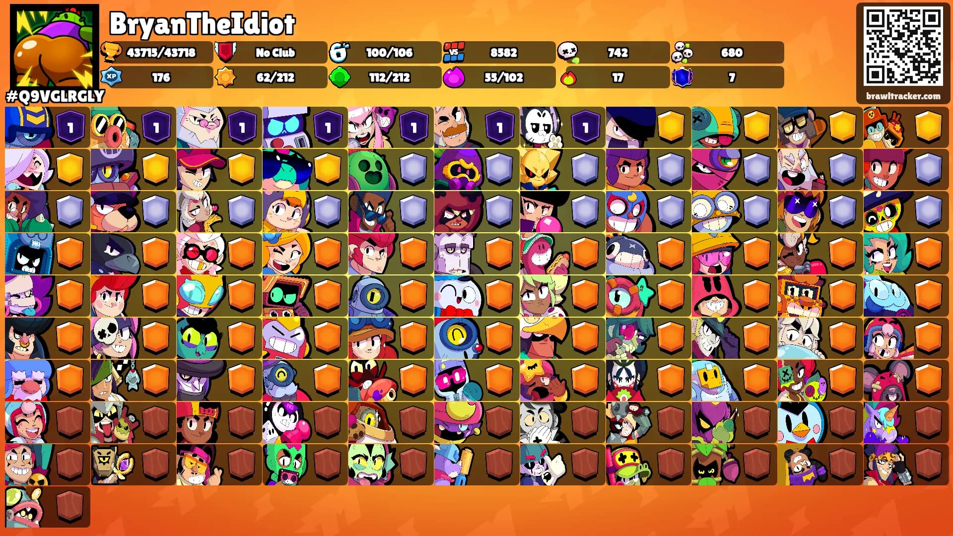 BryanTheIdiot's Ranks
