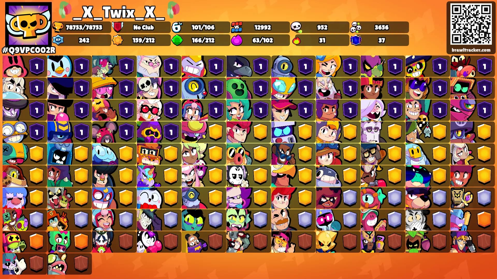 🥀_X_Twix_X_🥀's Ranks