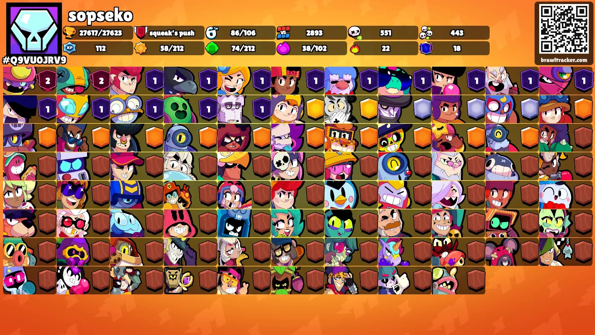 sopseko's Ranks
