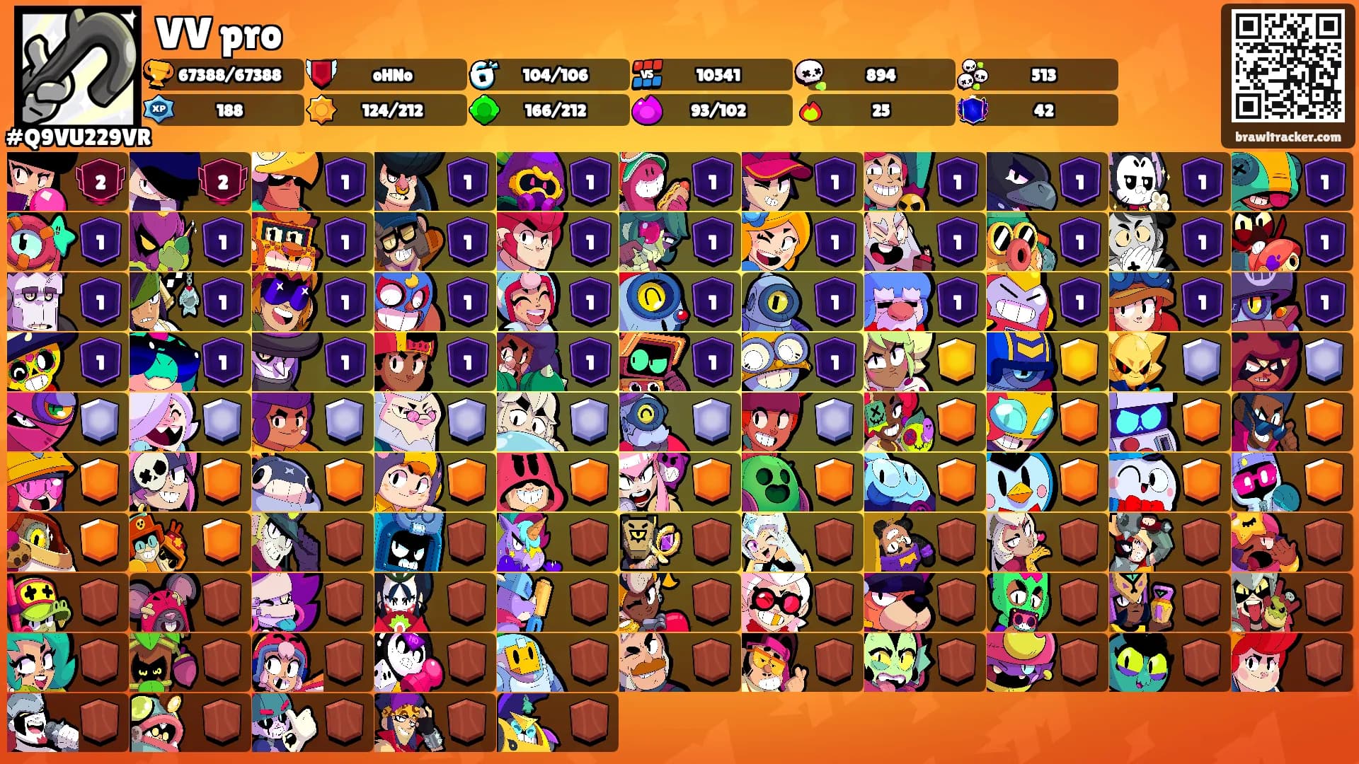 VV pro's Ranks