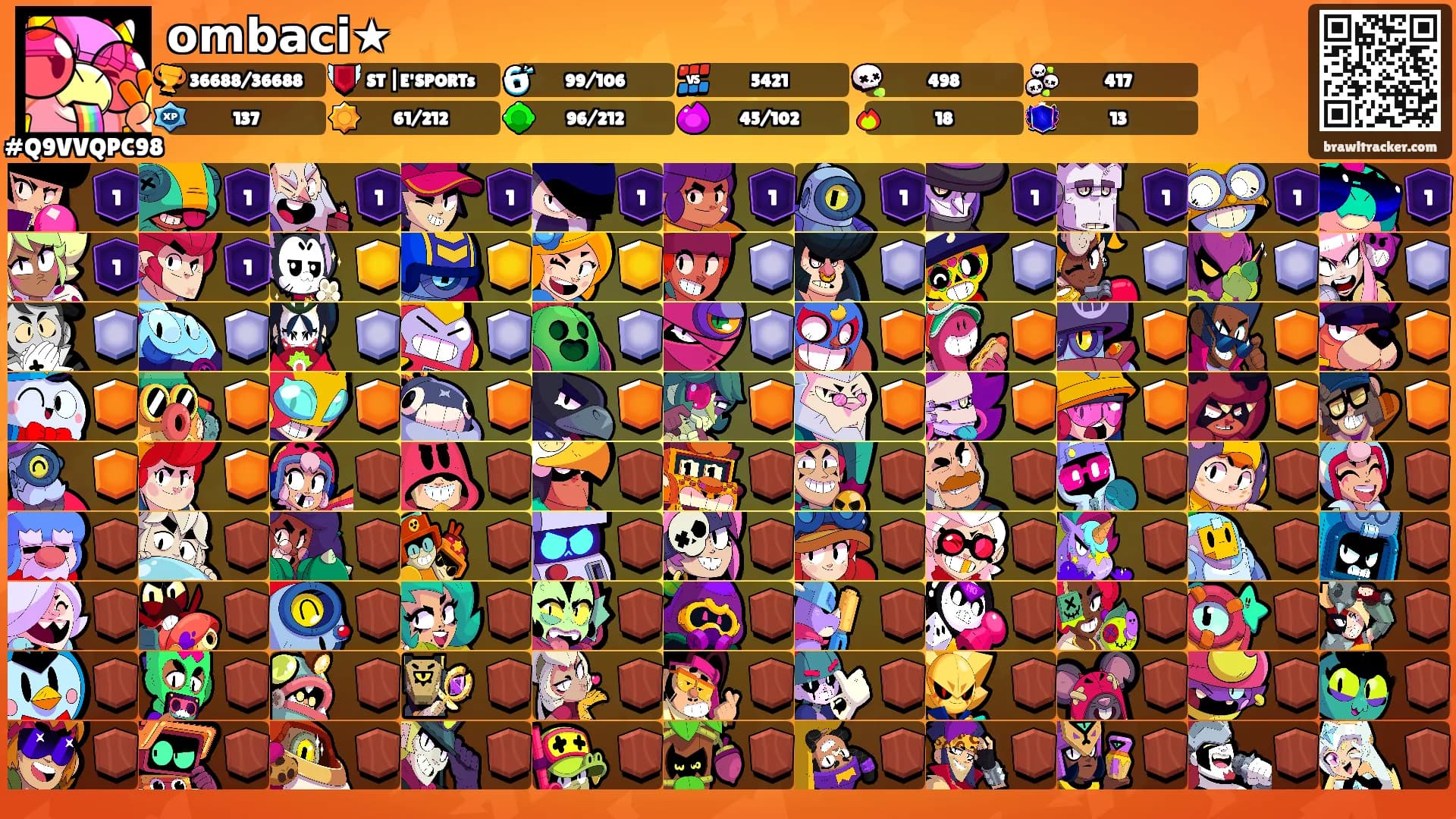 𝗼𝗺𝗯𝗮𝗰𝗶★'s Ranks
