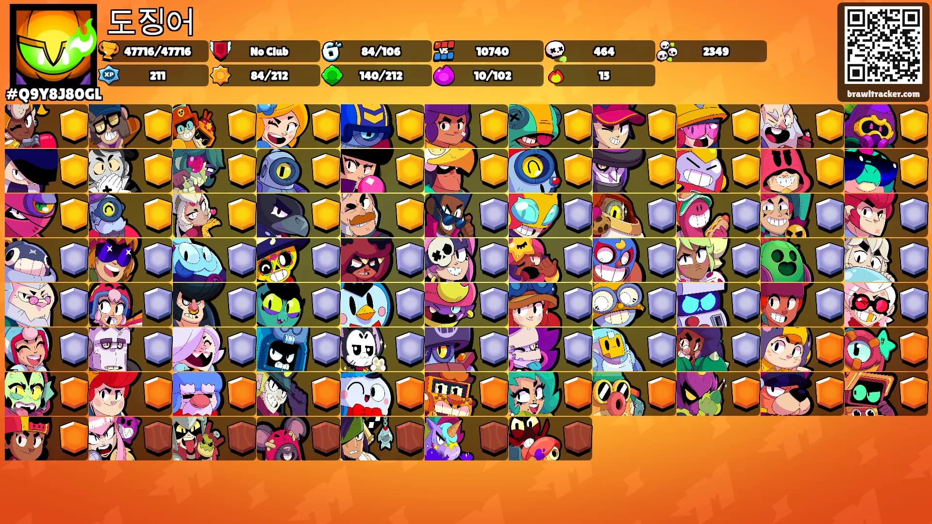 도징어's Ranks
