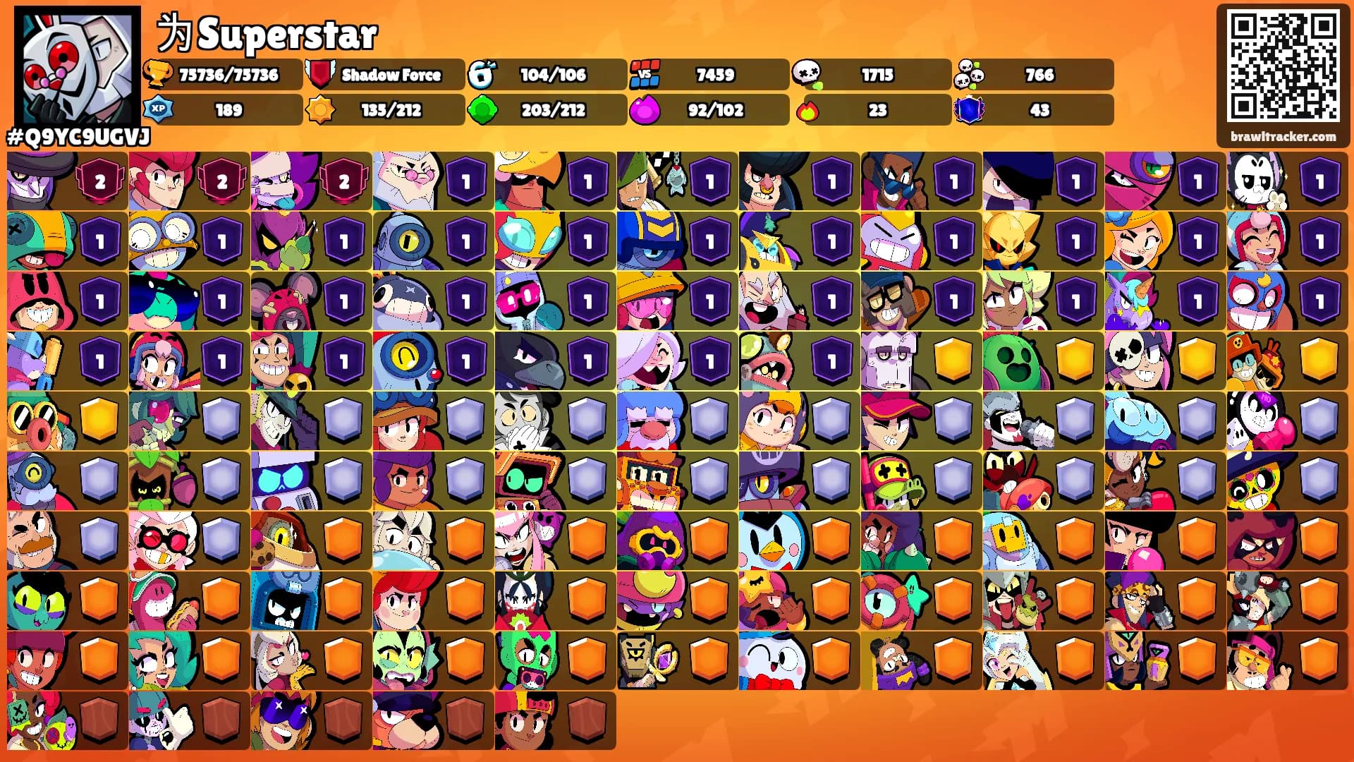 为Superstar⛥'s Ranks