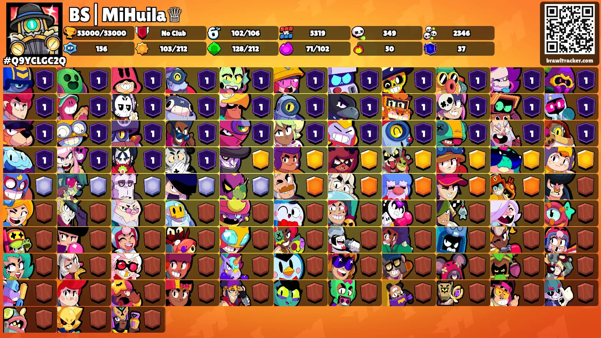 BS|MiHuila♕'s Ranks