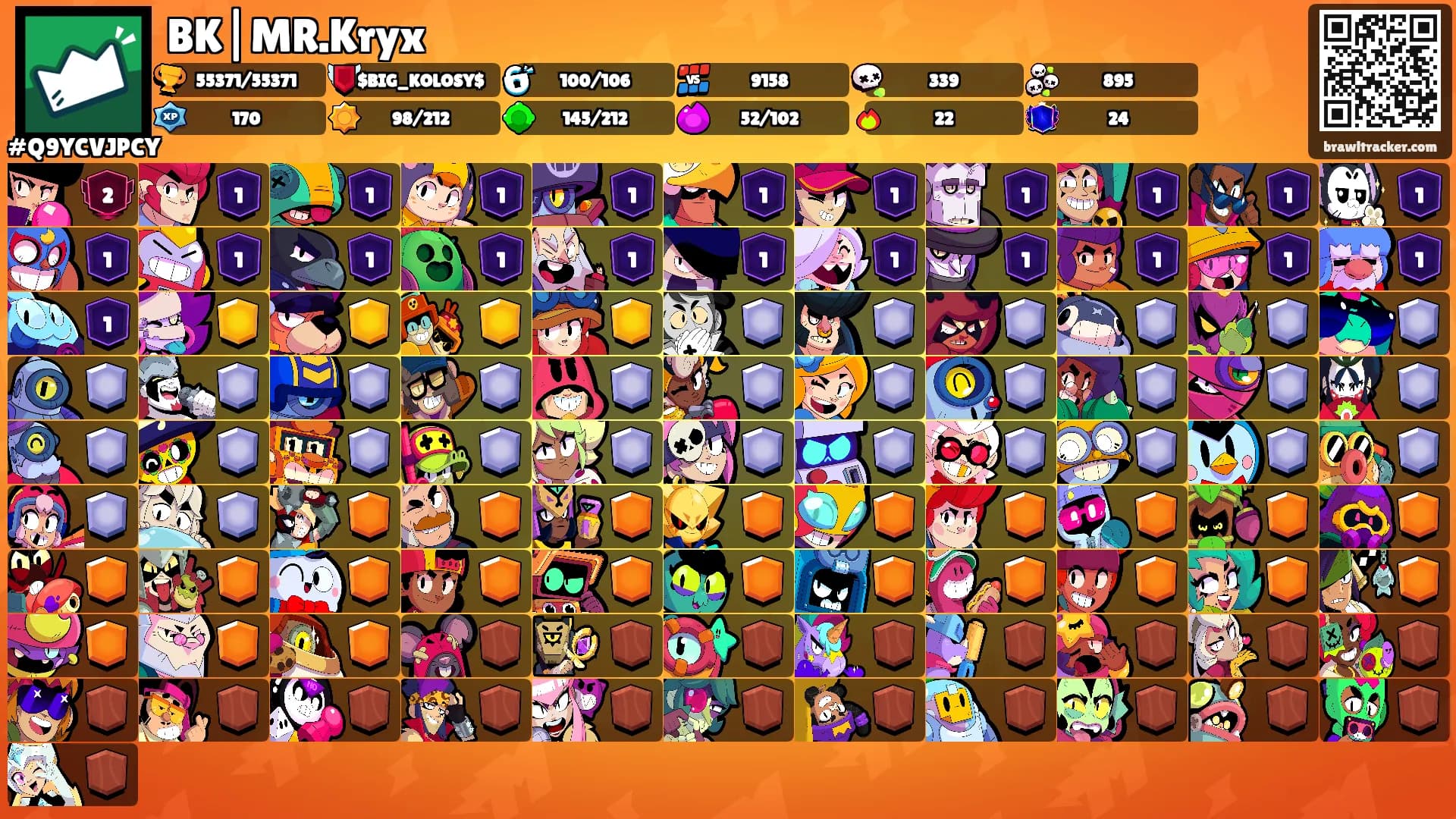 BK|MR.Kryx's Ranks