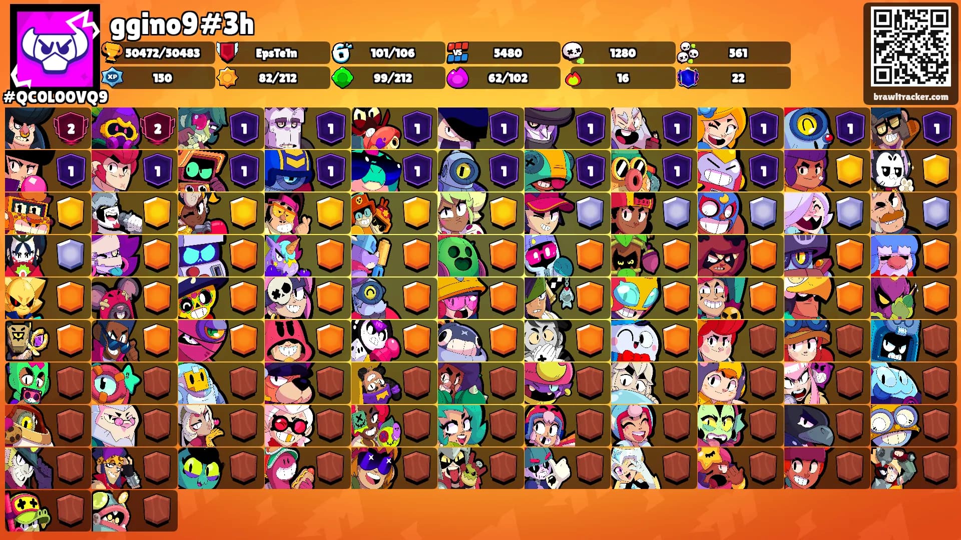 ggino9#3h's Ranks