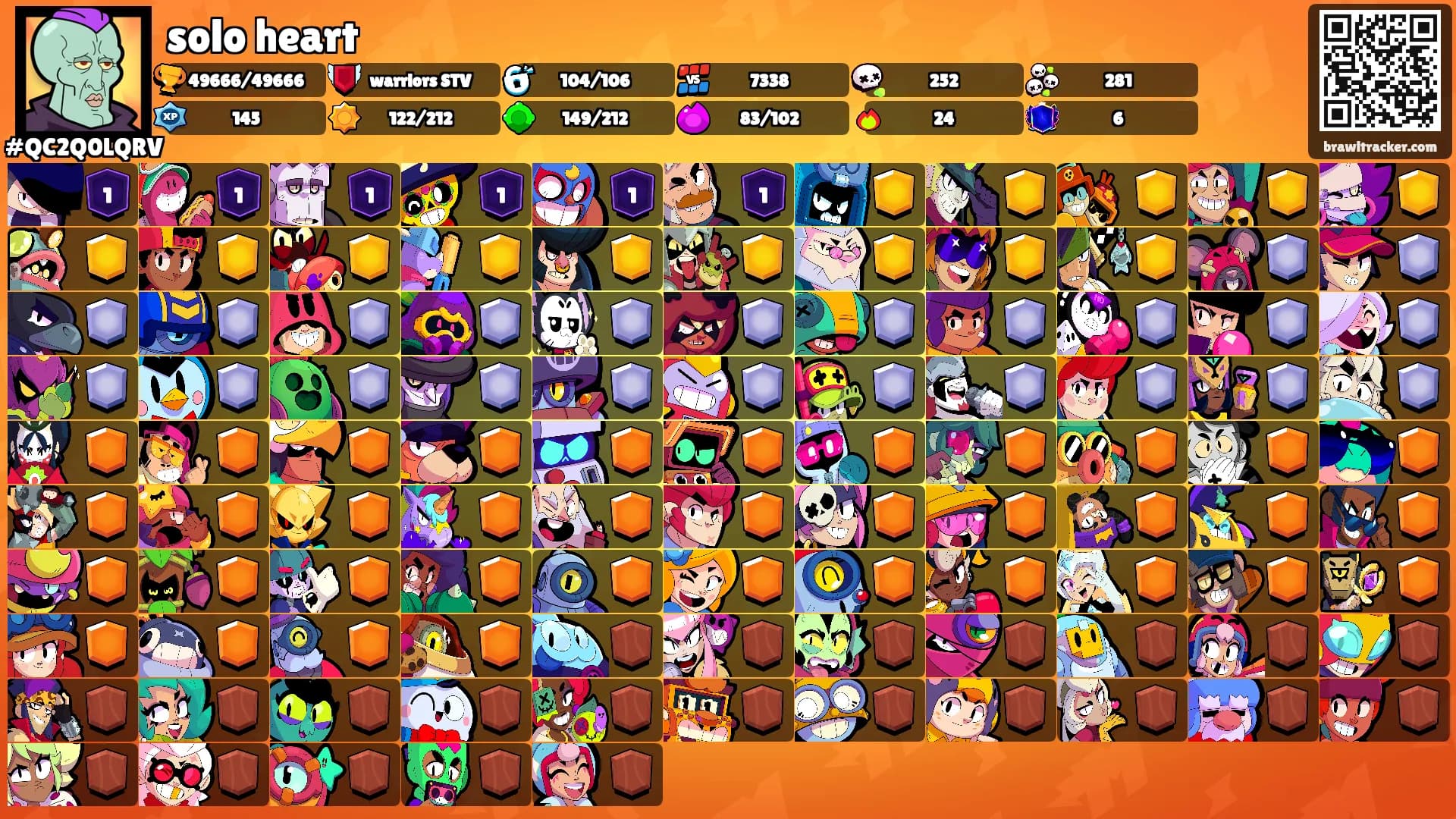 solo heart's Ranks
