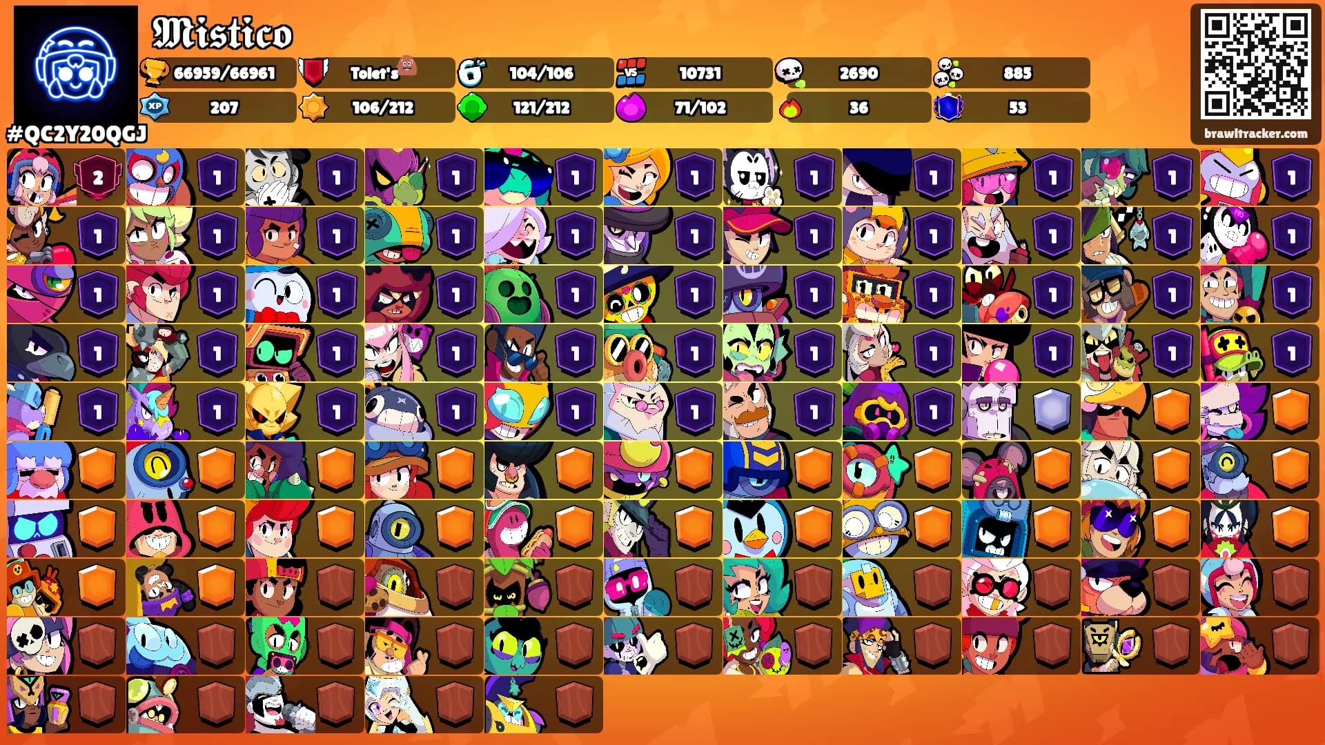 𝕸𝖎𝖘𝖙𝖎𝖈𝖔's Ranks