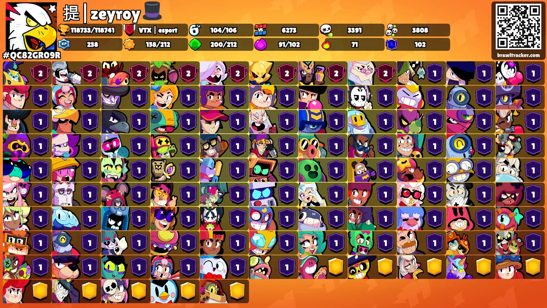 提|zeyroy 🎩's Ranks