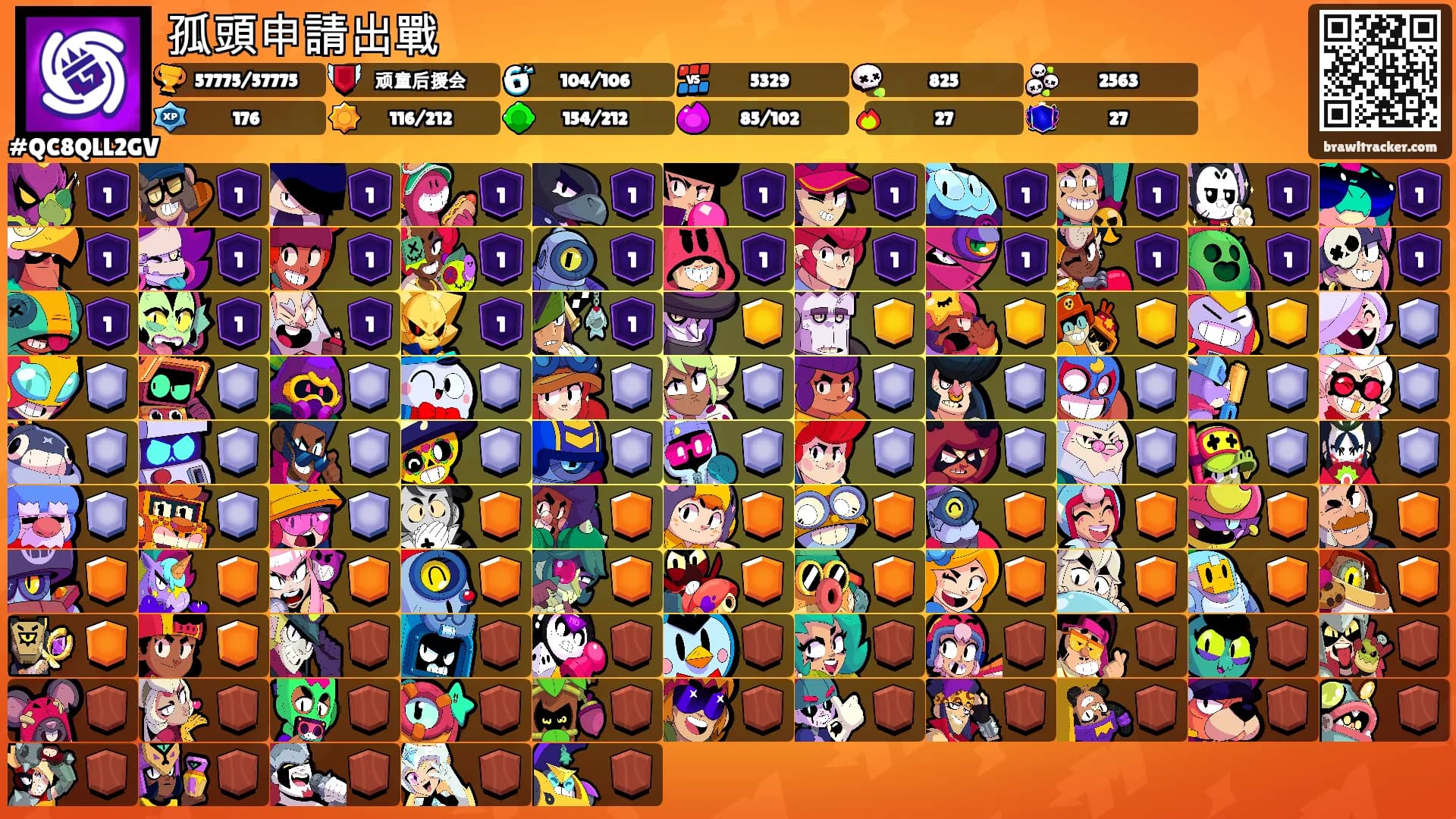 孤頭申請出戰's Ranks