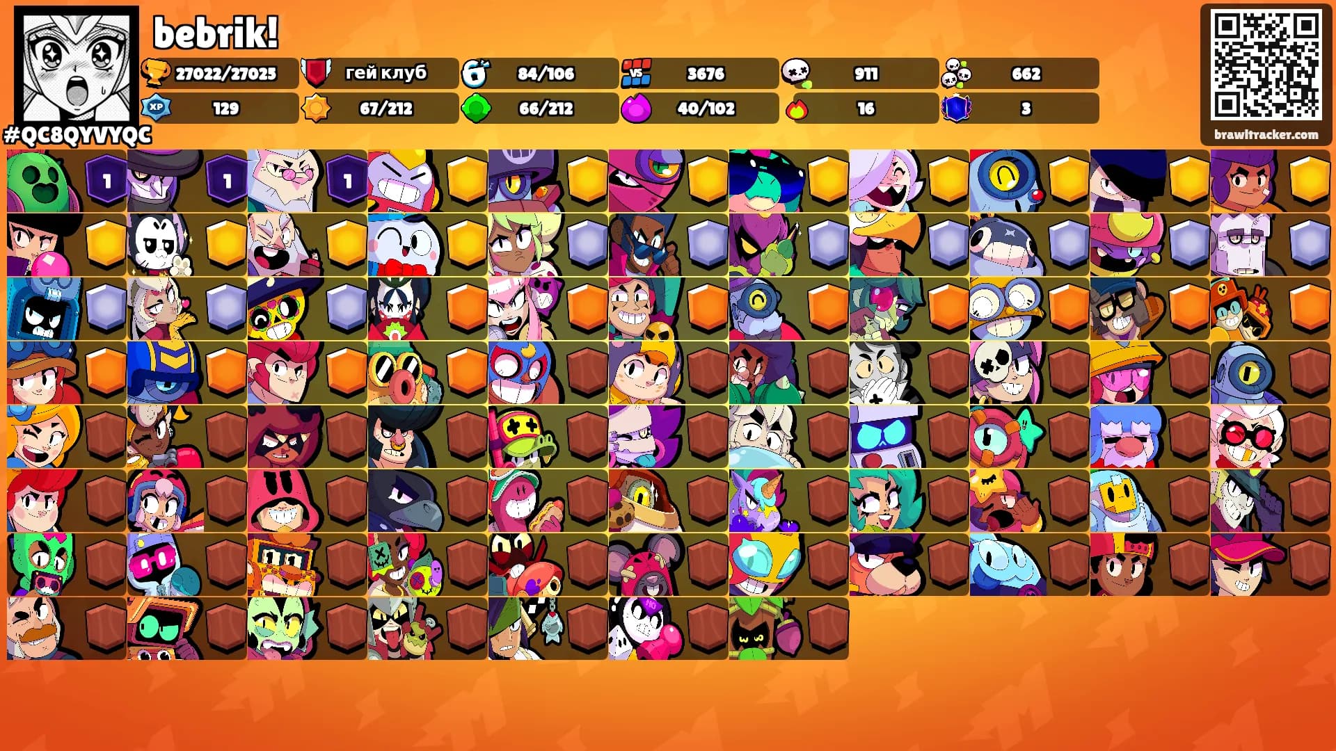 bebrik!'s Ranks