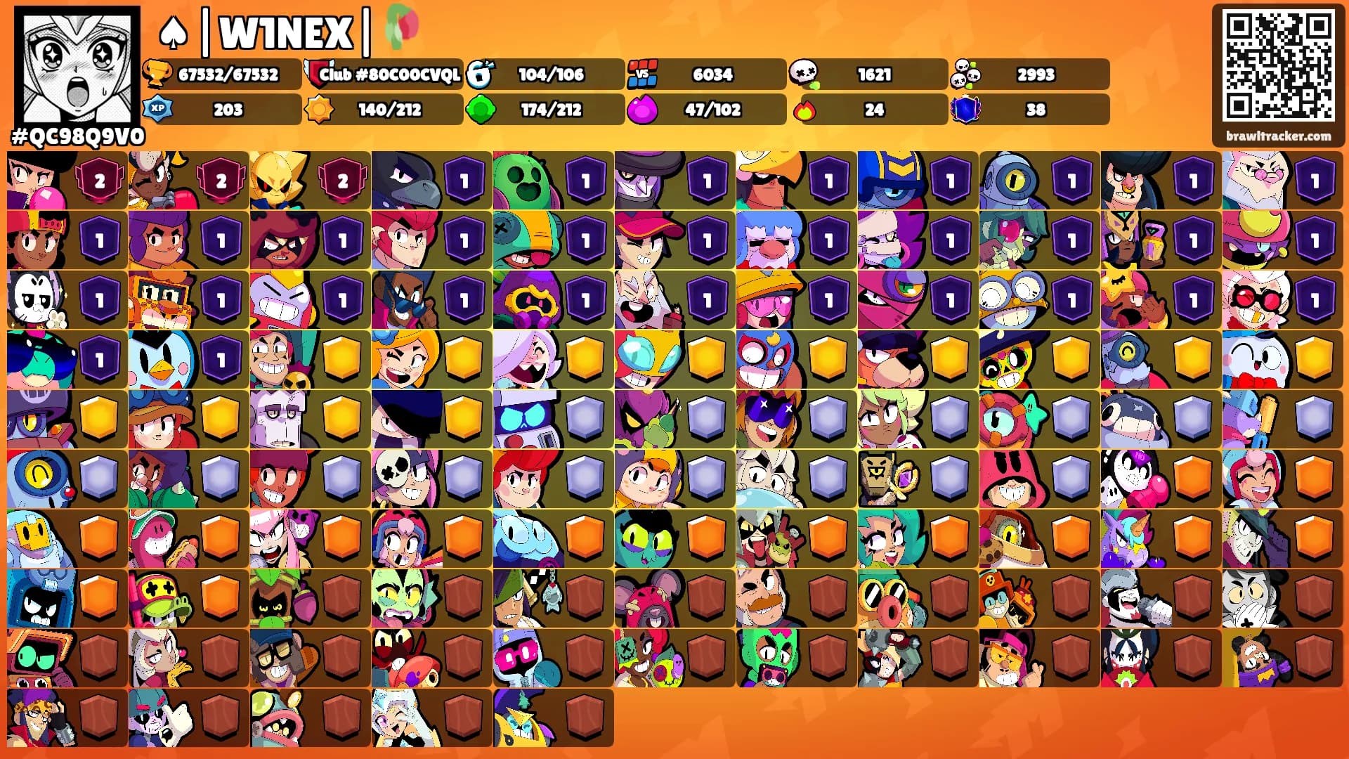 ♠|W1NEX|🥀's Ranks