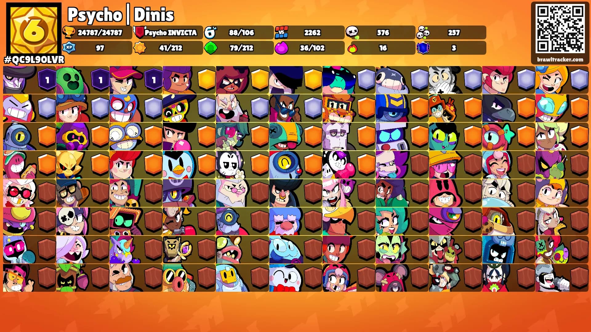 Psycho|Dinis's Ranks