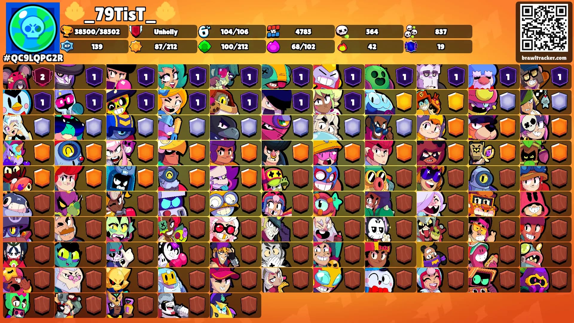 🔱_79TisT_🔱's Ranks