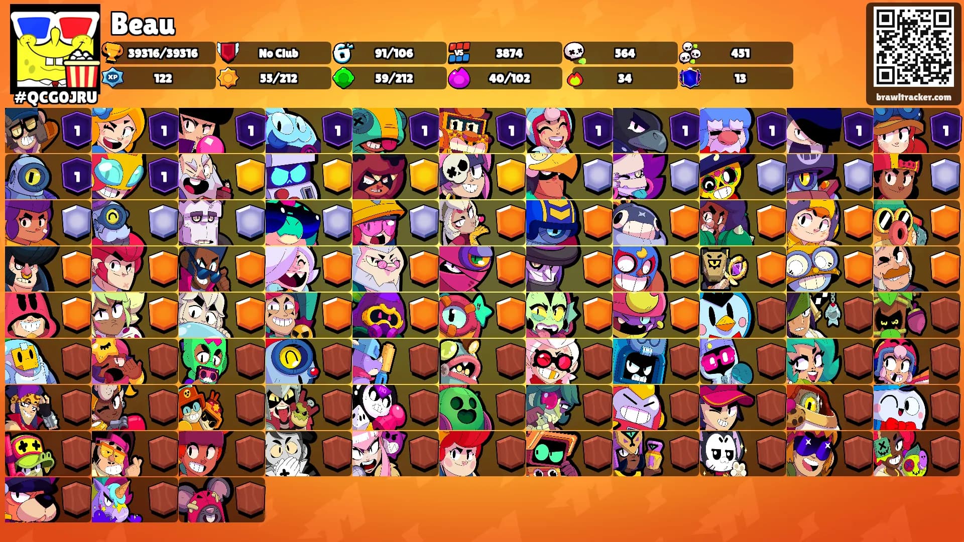 Beau's Ranks
