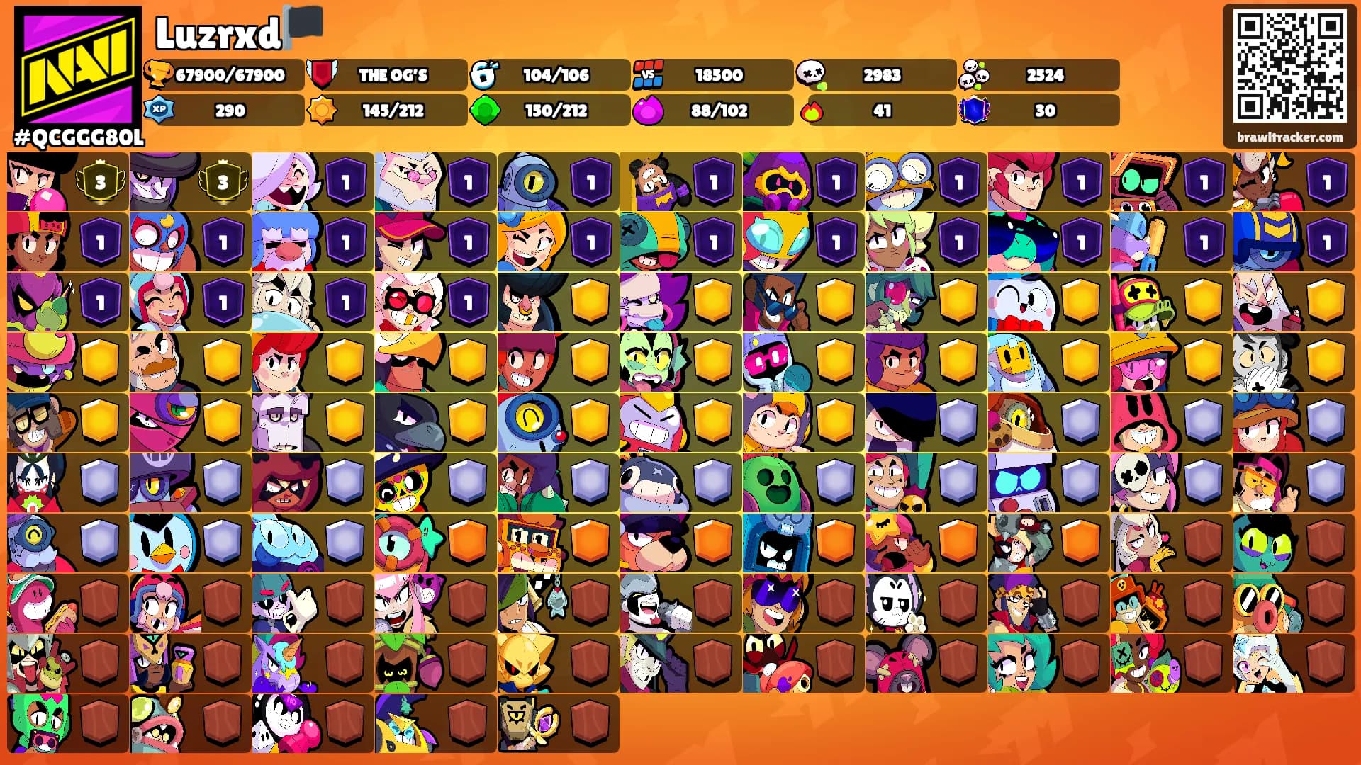 Luzrxd🏴's Ranks