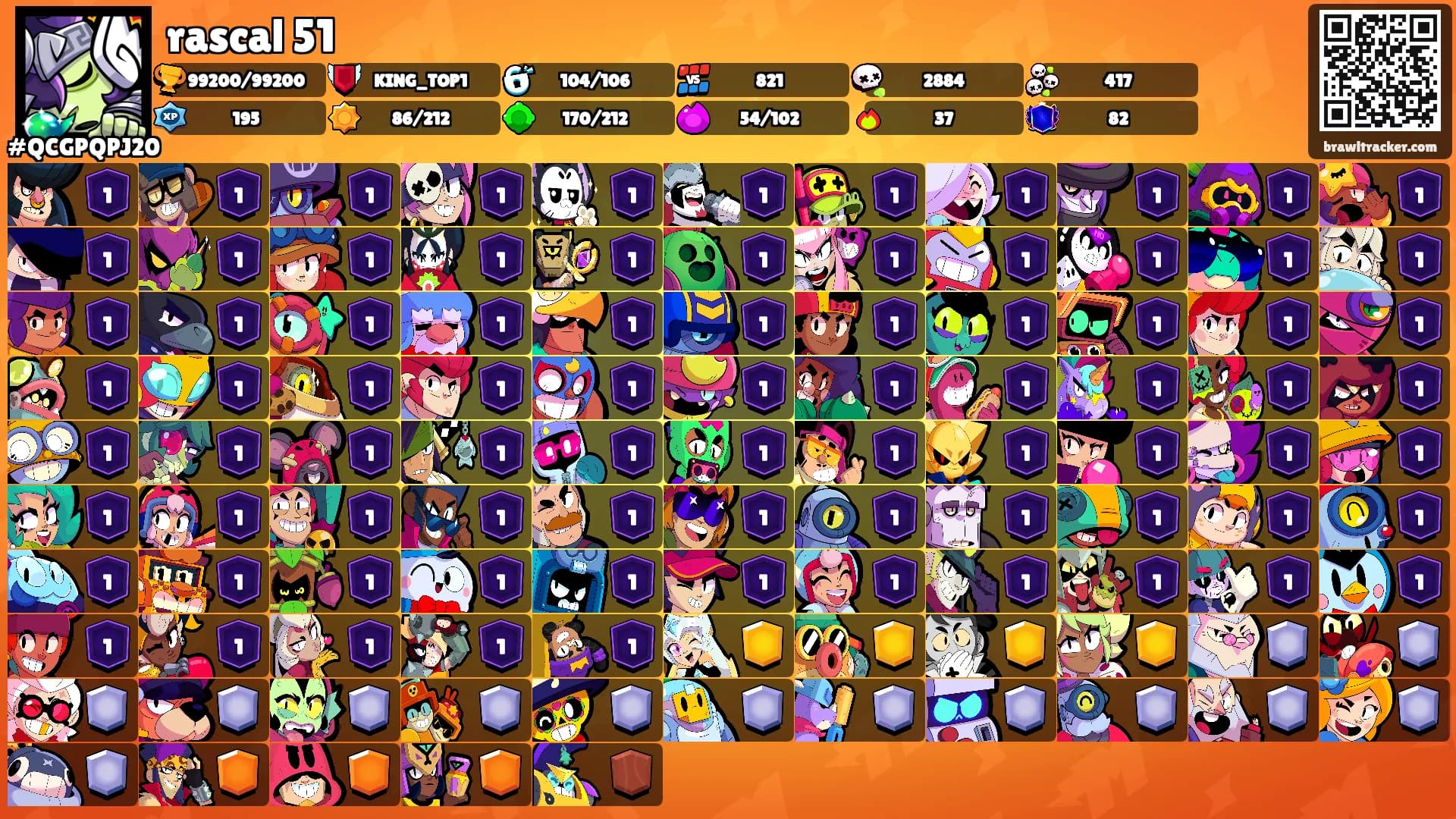 rascal 51's Ranks
