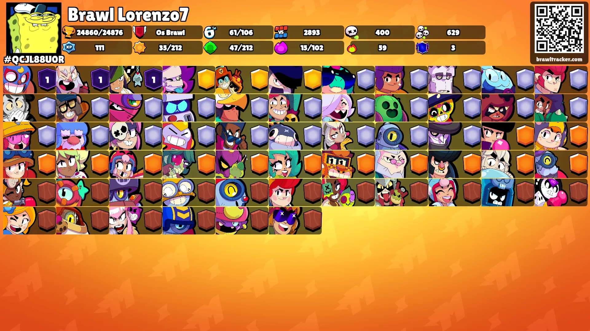 Brawl Lorenzo7's Ranks