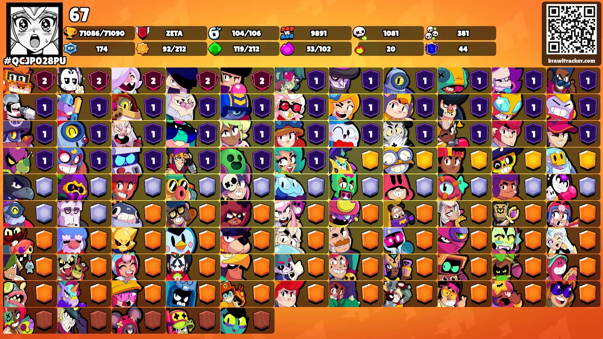 67's Ranks
