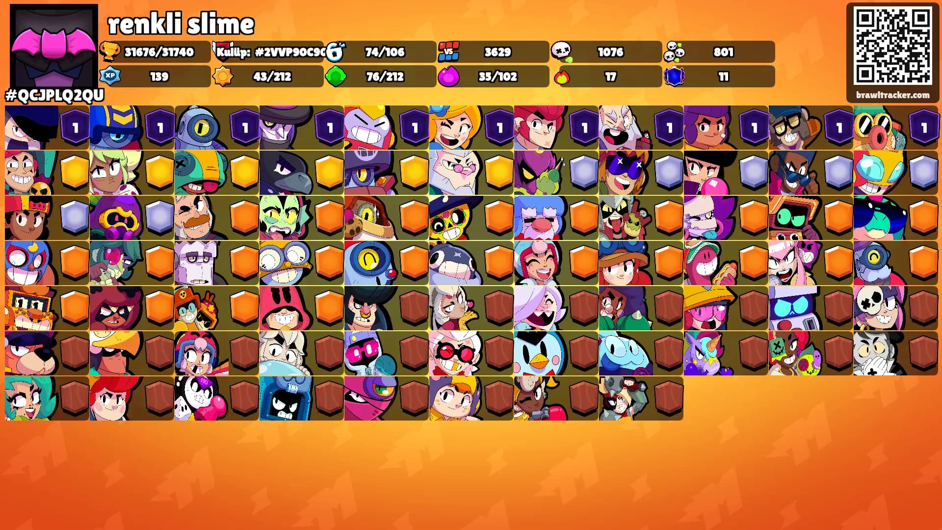 renkli slime's Ranks