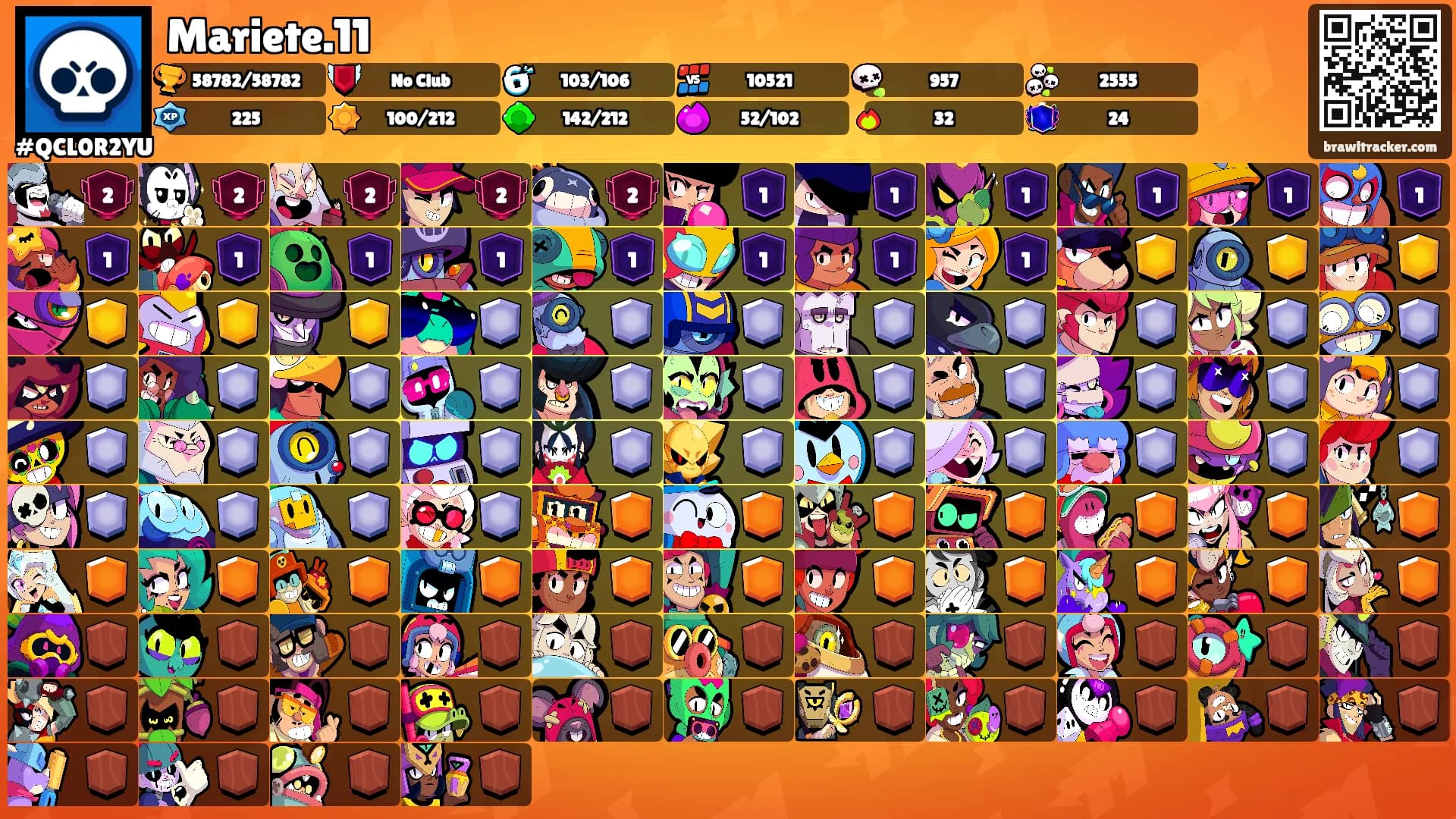 Mariete.11's Ranks