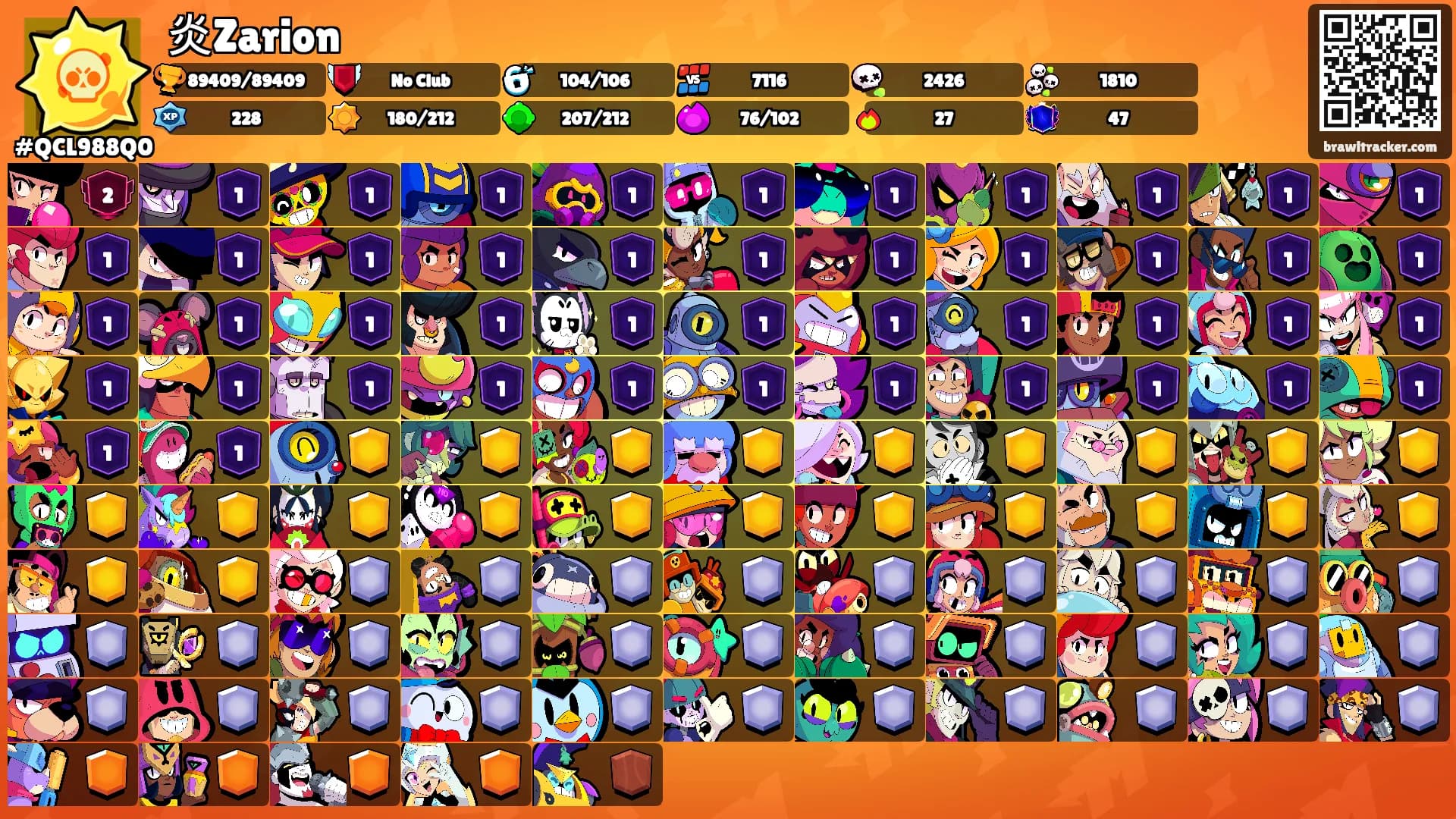 炎Zarion's Ranks