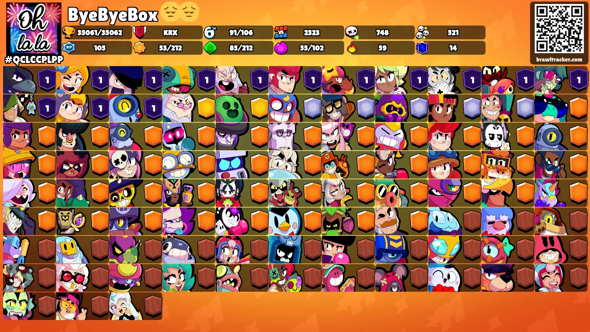 ByeByeBox 😔😔's Ranks