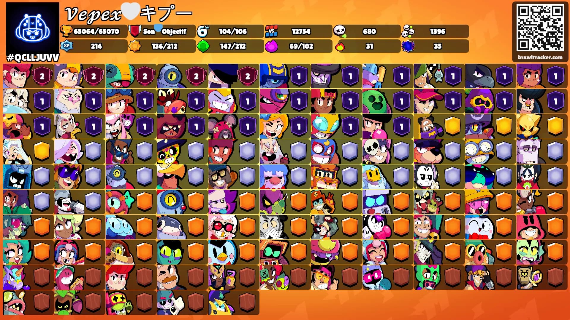 𝓥𝓮𝓹𝓮𝔁🤍キプー's Ranks