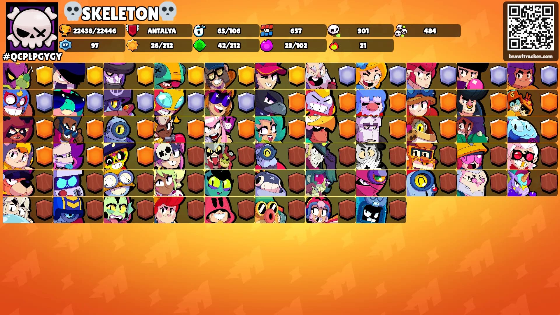 💀SKELETON💀's Ranks