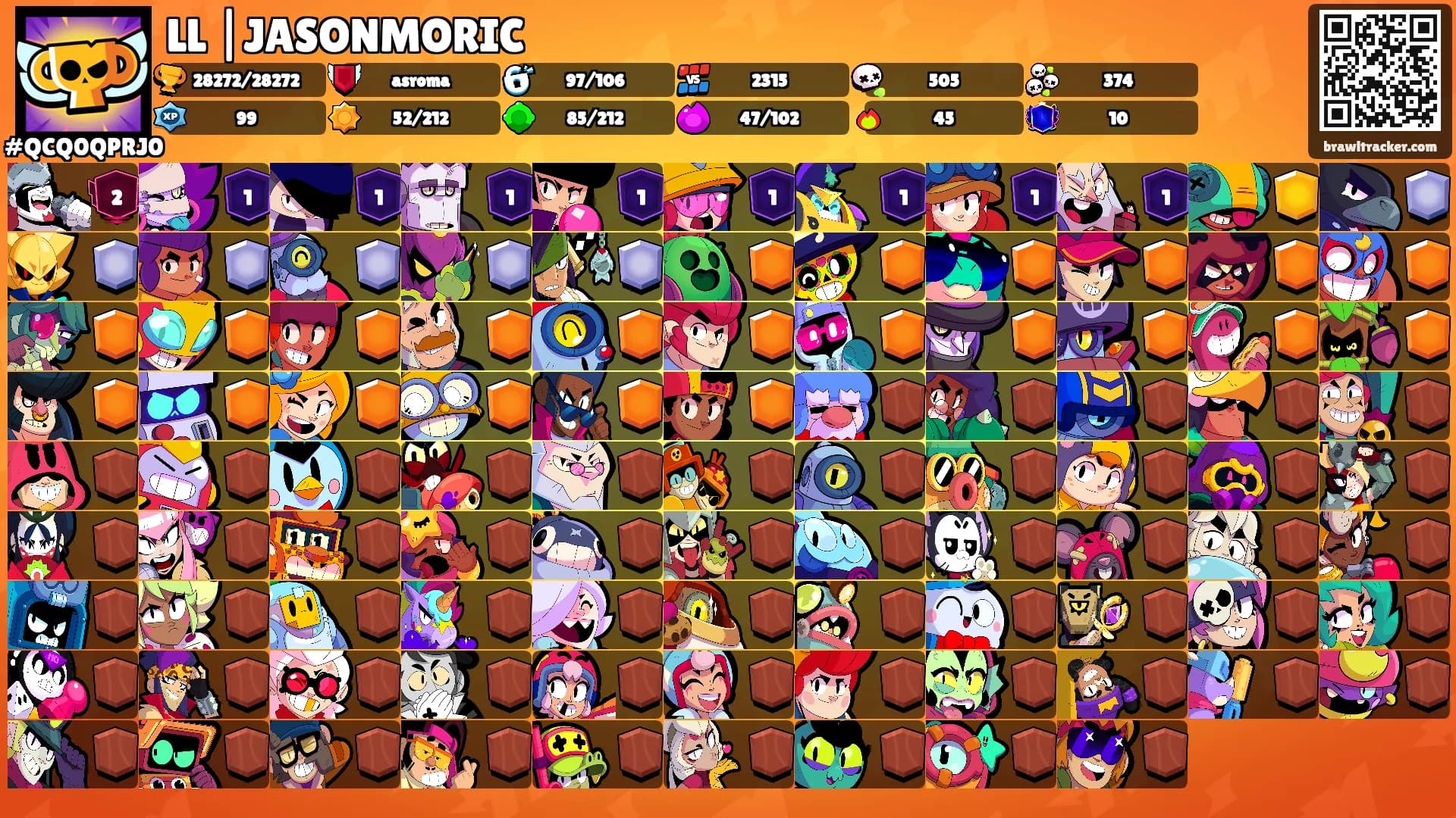 LL |JASONMORIC's Ranks