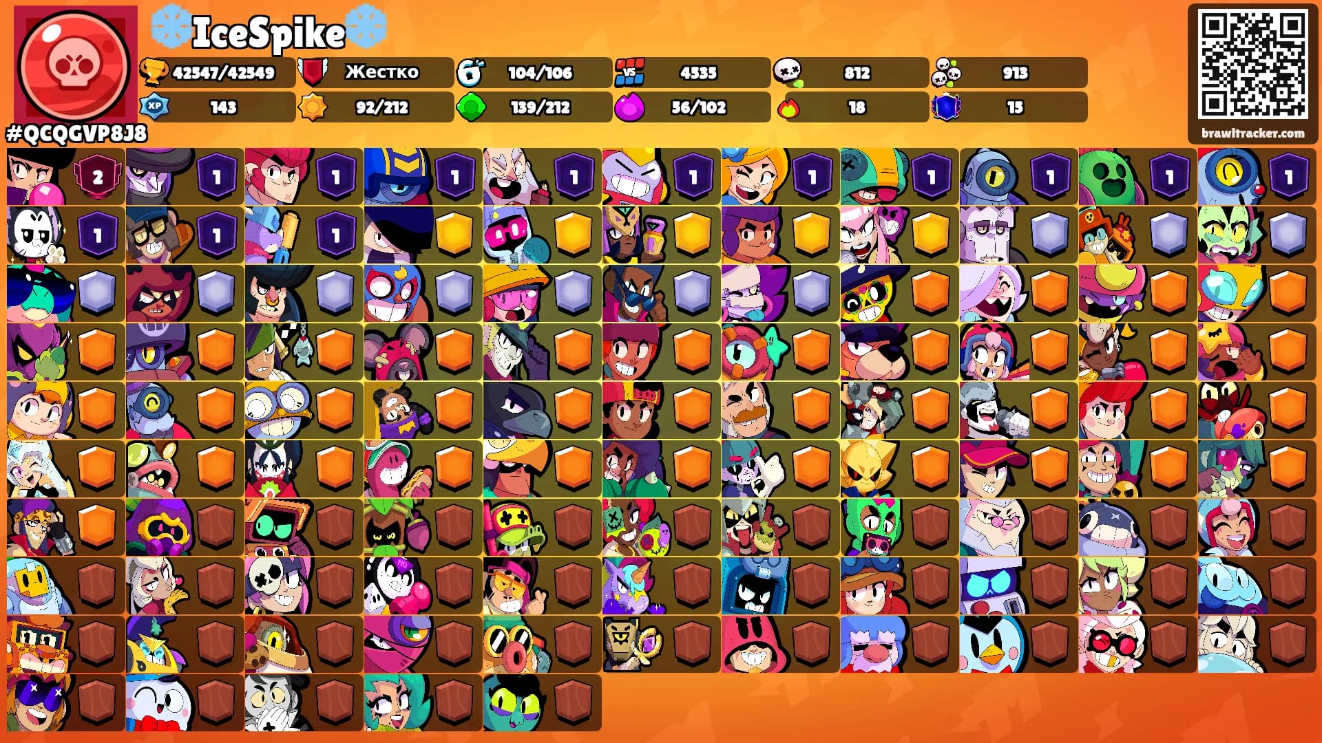 ❄️IceSpike❄️'s Ranks