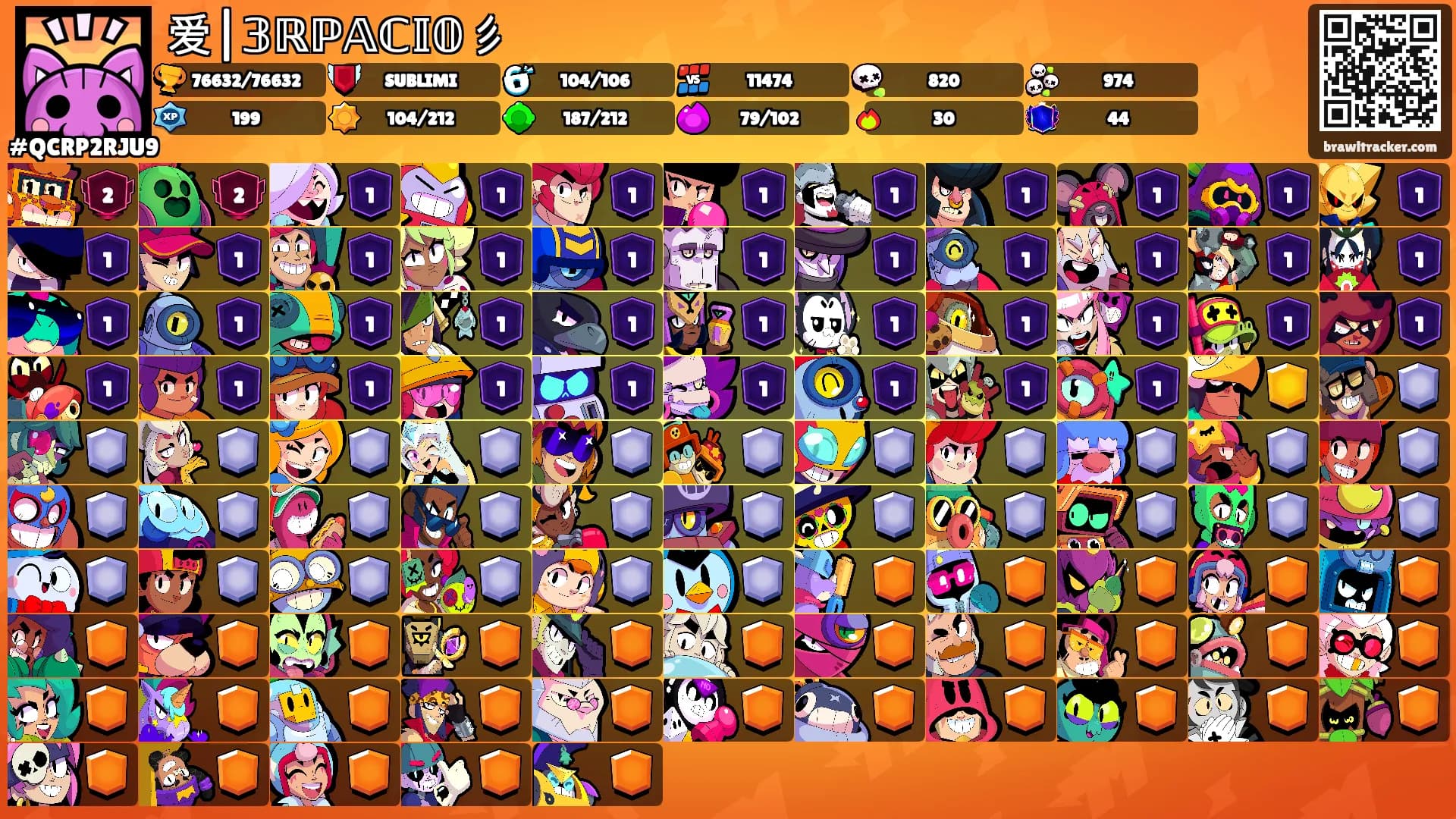 爱|𝟛ℝℙ𝔸ℂ𝕀𝟘彡's Ranks