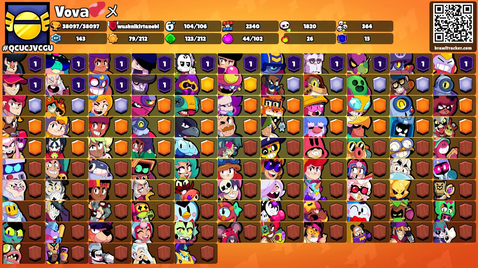 Vovа💞メ's Ranks