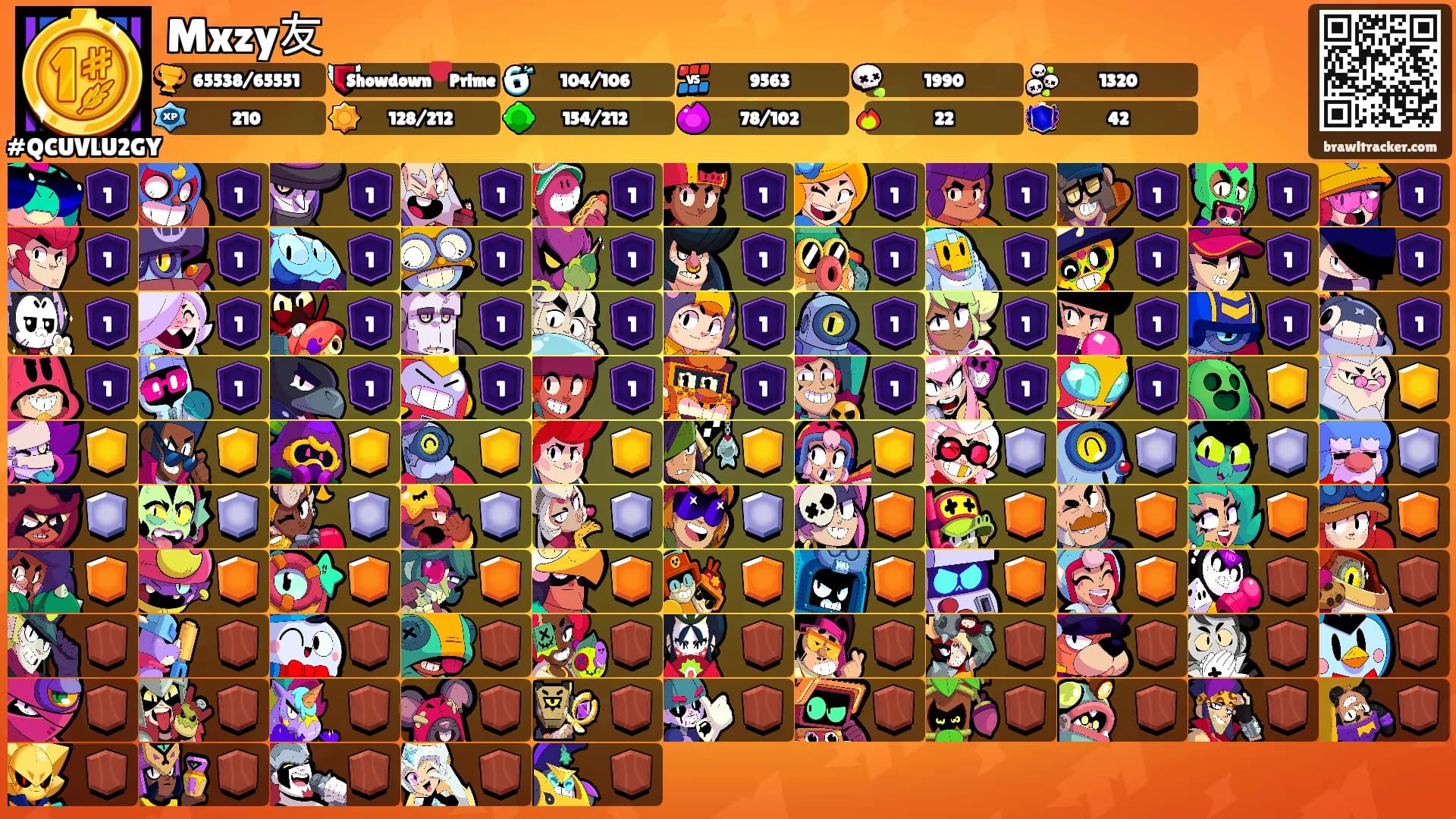 Mxzy友's Ranks