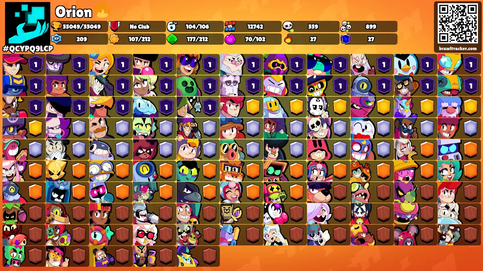 Orion 🔥's Ranks
